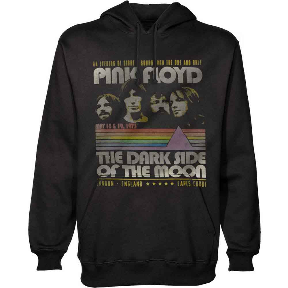Pink Floyd Pullover Hoodie: Retro Stripes