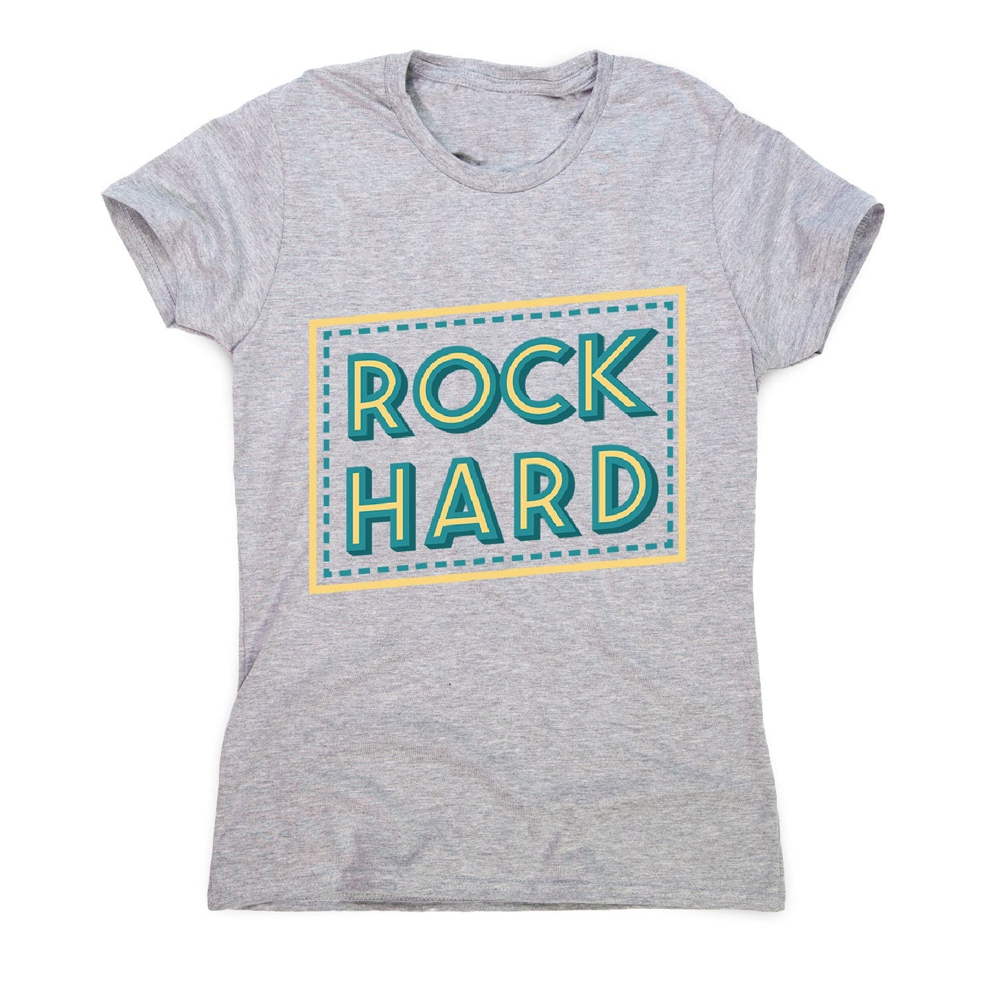 Rock hard - women's music festival t-shirt
