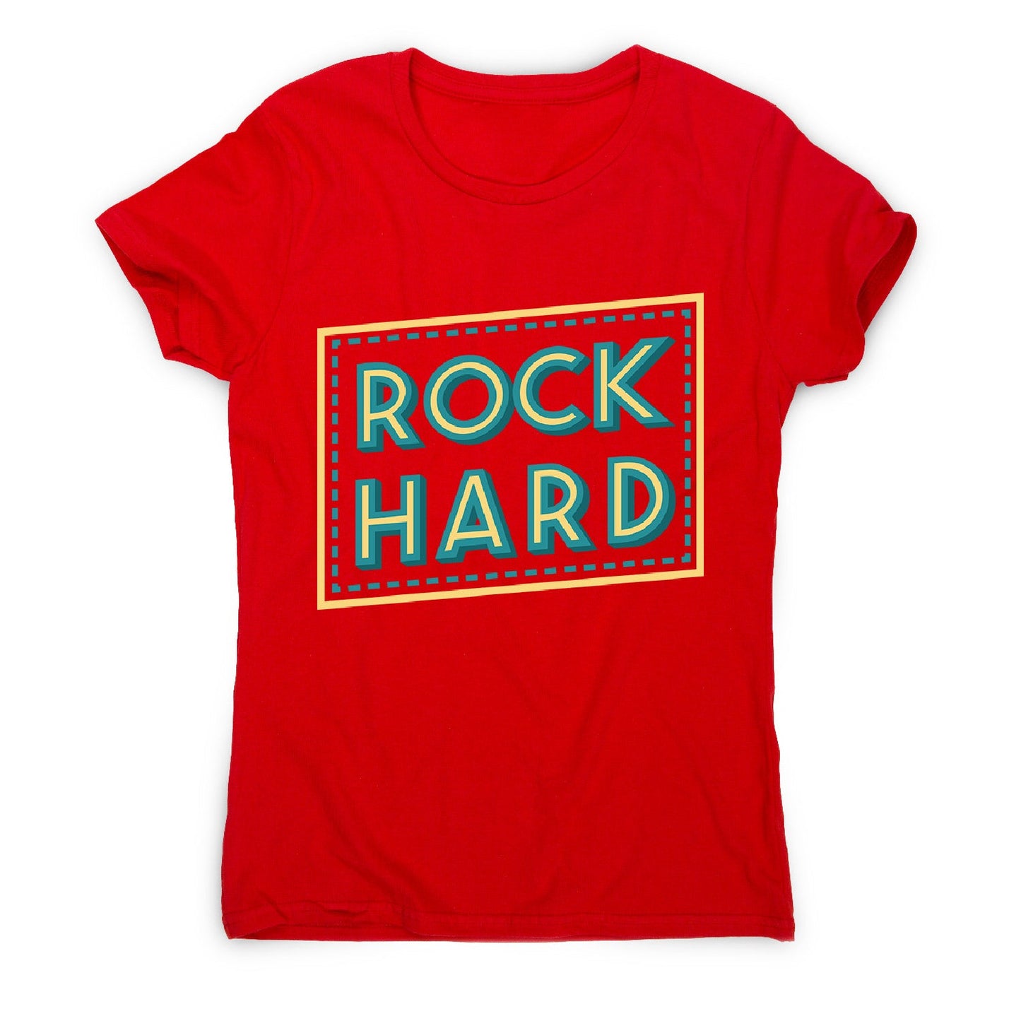 Rock hard - women's music festival t-shirt