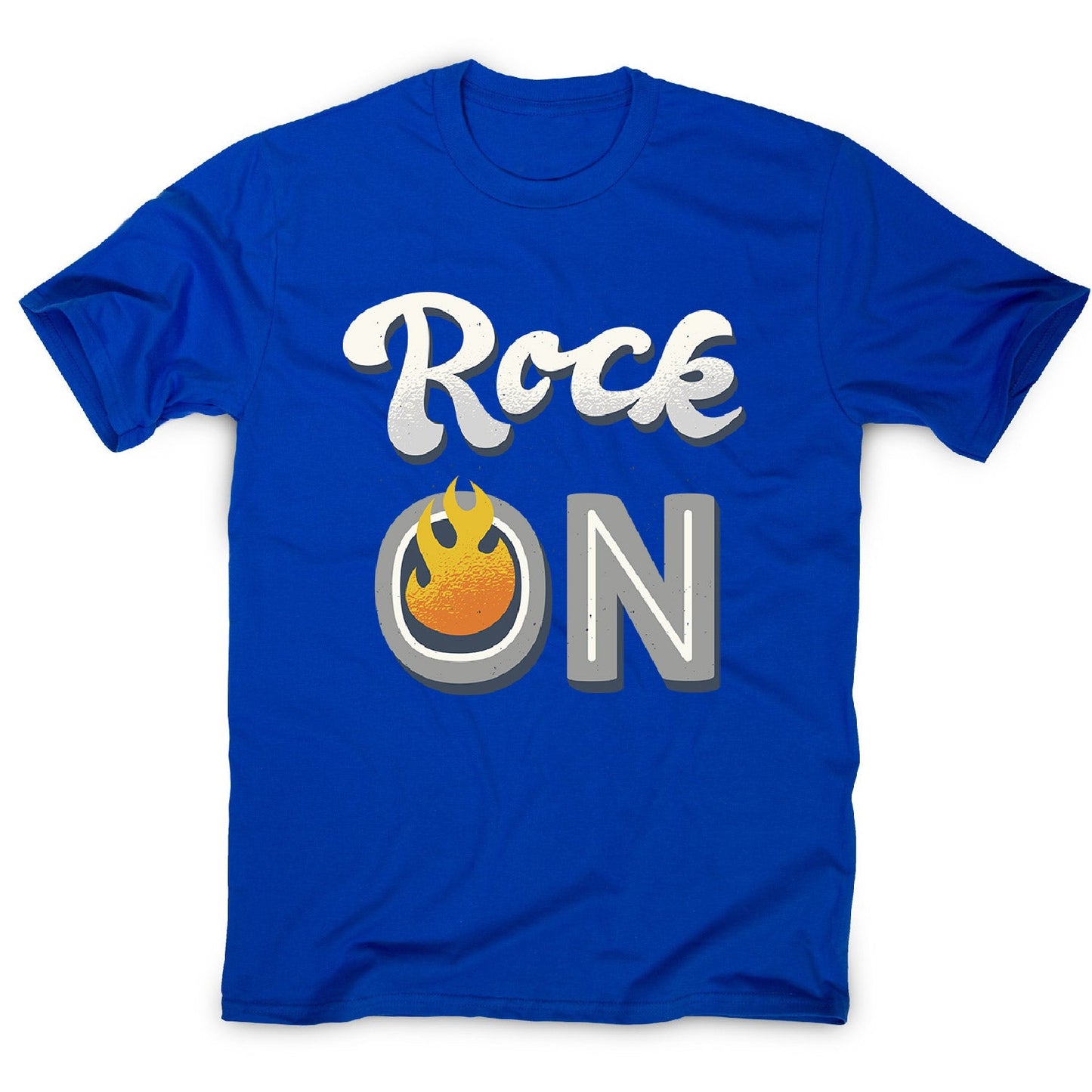 Rock on quote - men's music festival t-shirt