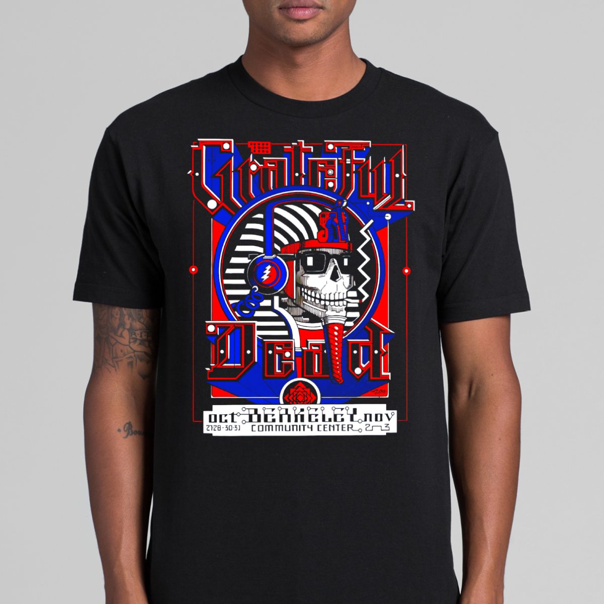 Grateful Dead V3 T-Shirt Band Family Tee Music Rock And Roll