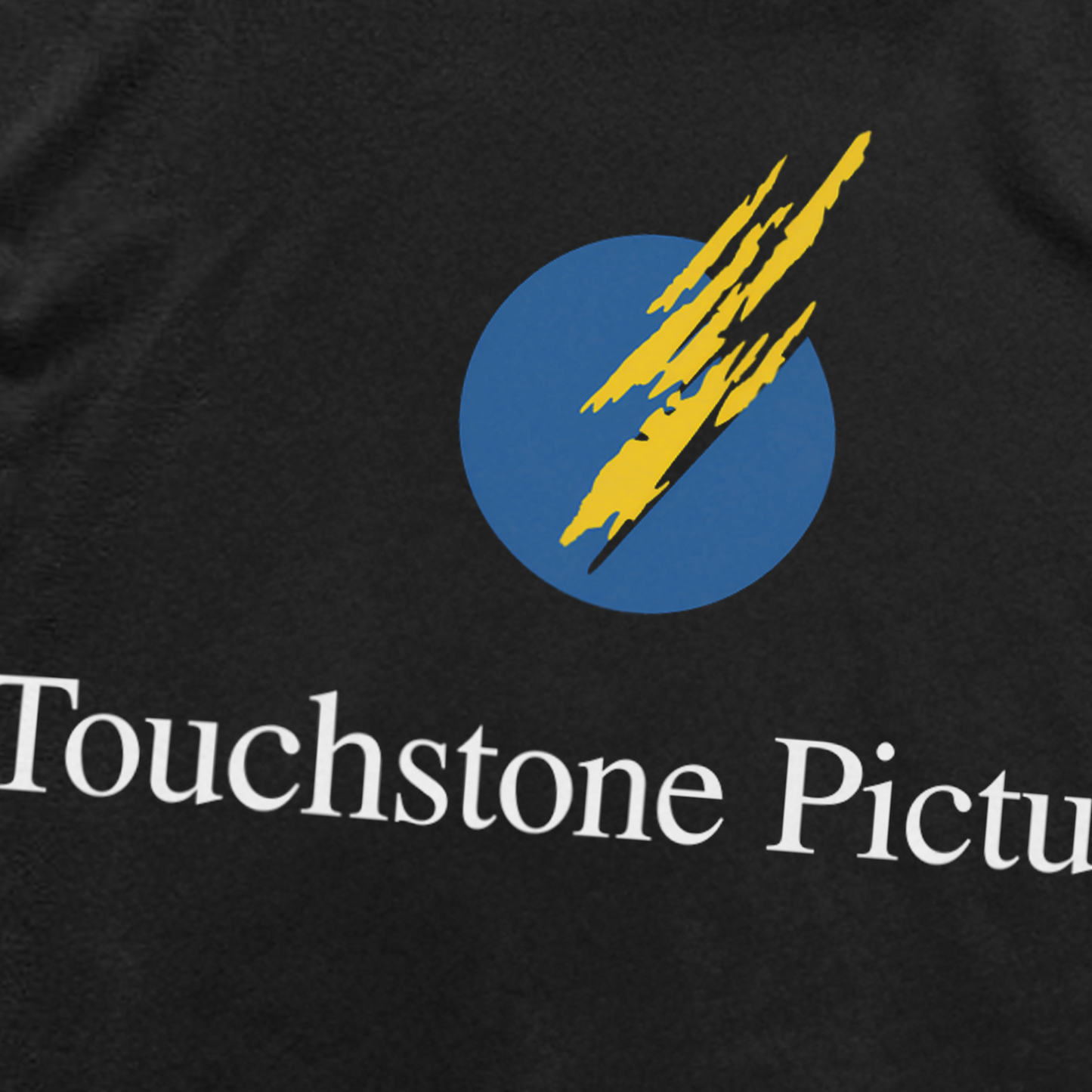 RETRO 'TOUCHSTONE' BLACK PROMO T-SHIRT