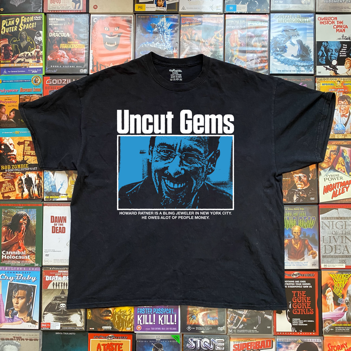 UNCUT GEMS PROMO BLACK T-SHIRT