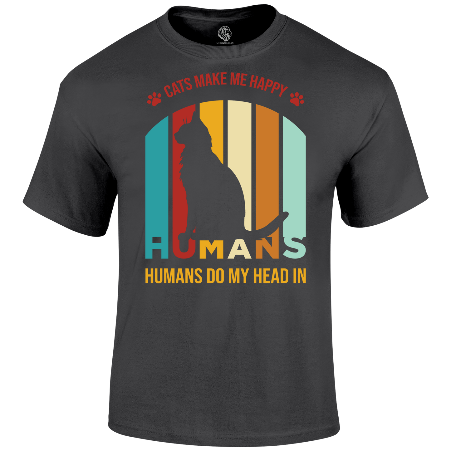 Cat Happy Humans T Shirt