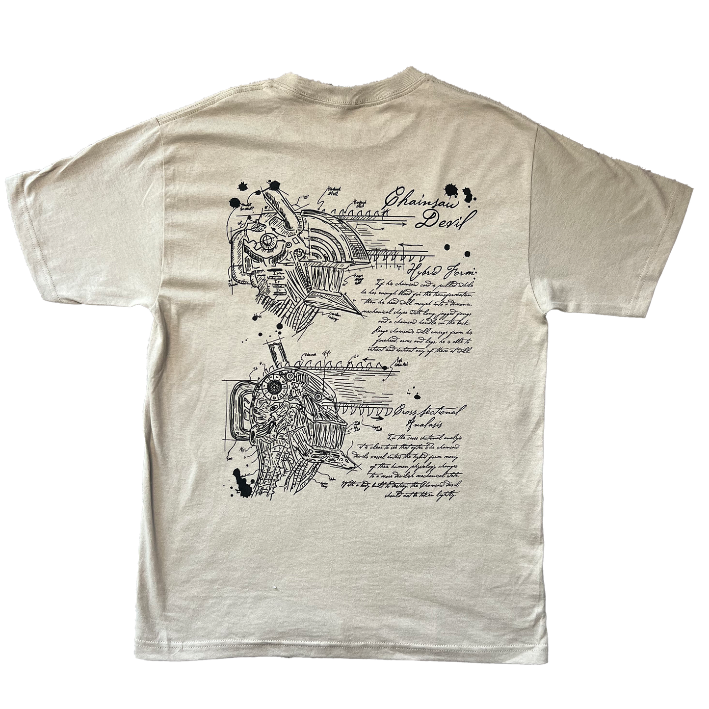 "Anatomy" : DaVinci X Chainsaw Man Shirt