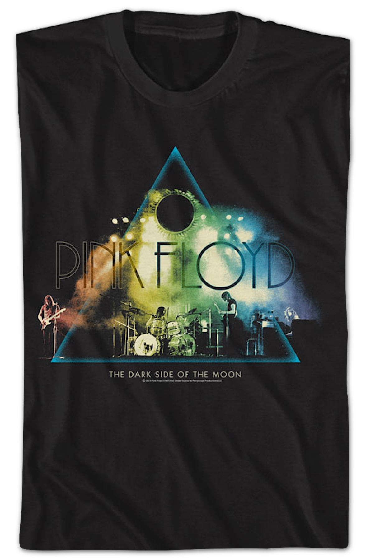 Dark Side of the Moon Concert Prism Pink Floyd T-Shirt