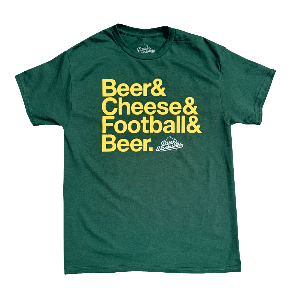 "Beer & Cheese & Football & Beer" T-Shirt