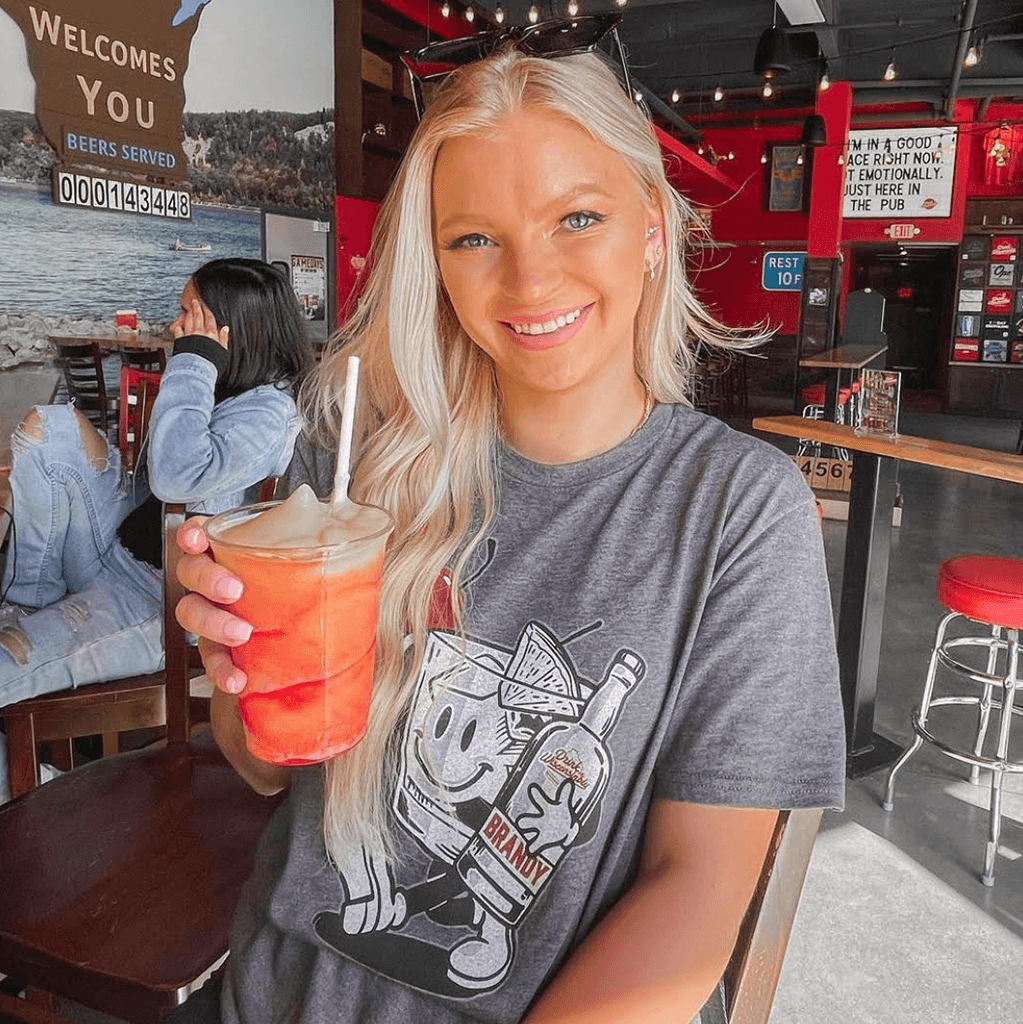 "Happy Old Fashioned Brandy" T-Shirt
