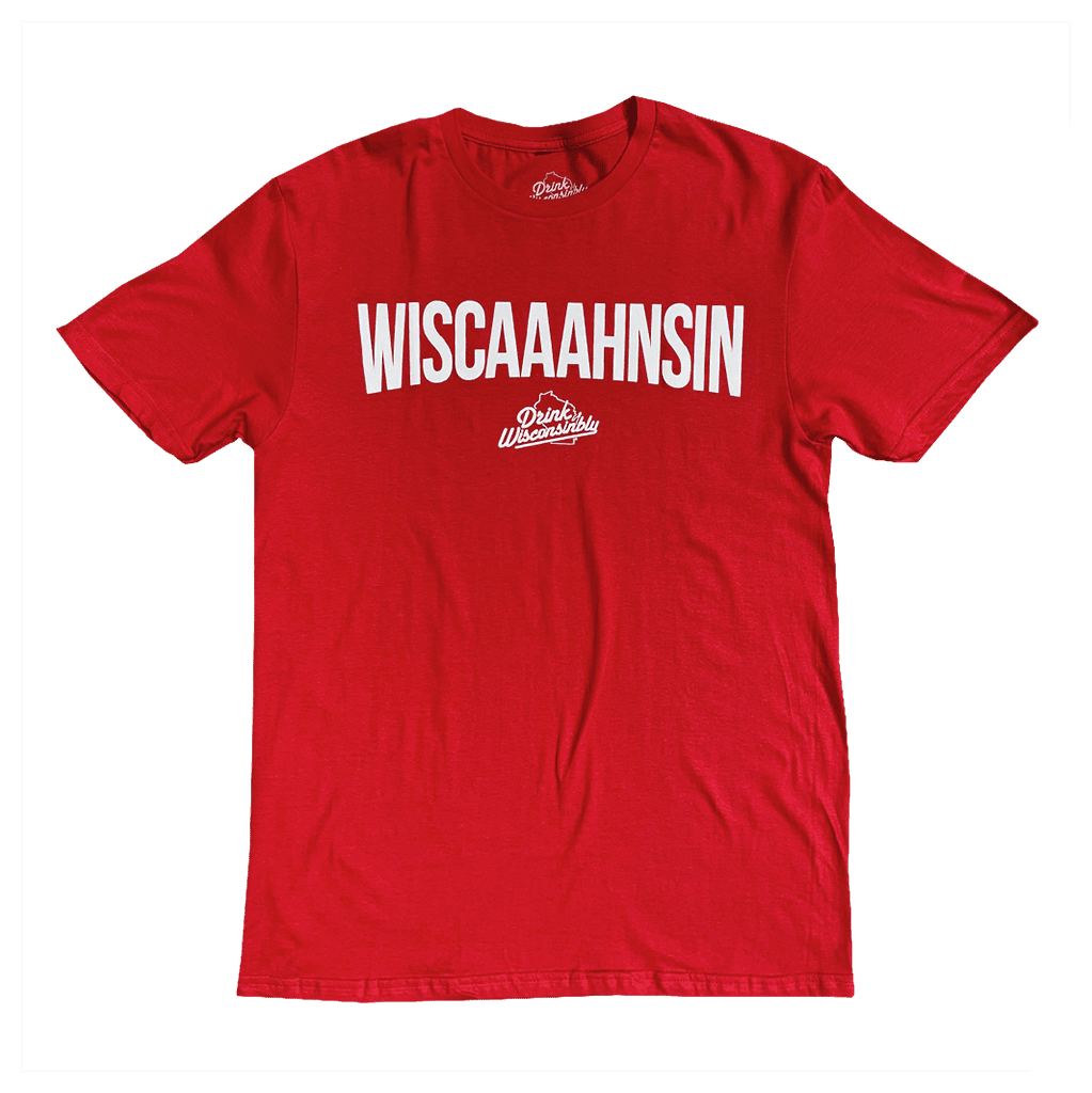 "Wiscaaahnsin" Red T-Shirt
