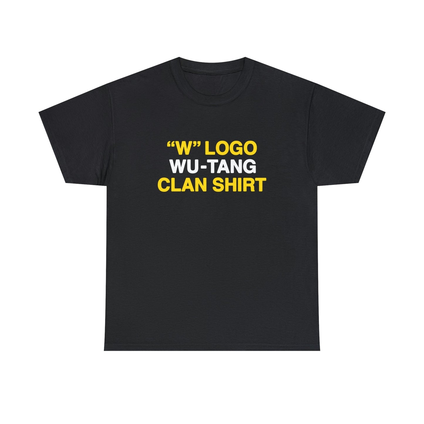 "W" Logo Wu Tang Clan Shirt.