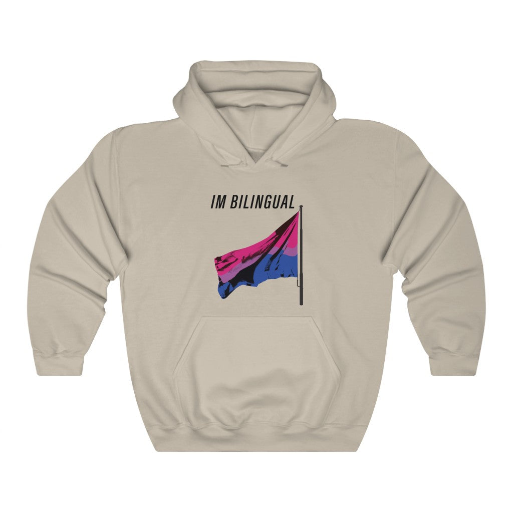 "I'M BILINGUAL" hoodie