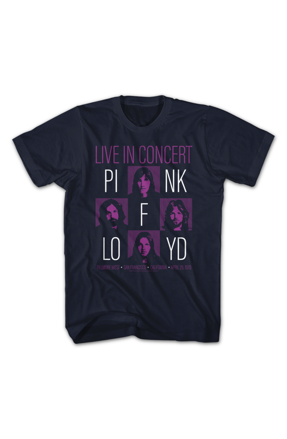Live In Concert Pink Floyd T-Shirt