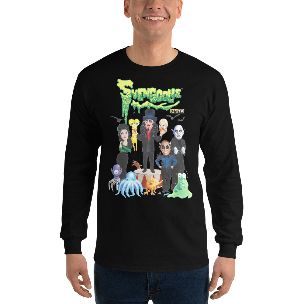 "Master of Scaremonies" Svengoolie® Long-Sleeve Shirt by Terry Beatty (2025 Series)