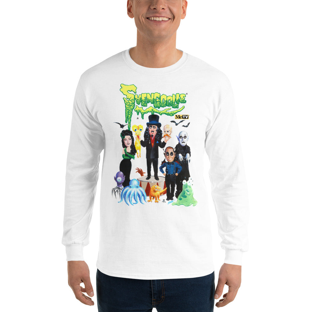 "Master of Scaremonies" Svengoolie® Long-Sleeve Shirt by Terry Beatty (2025 Series)