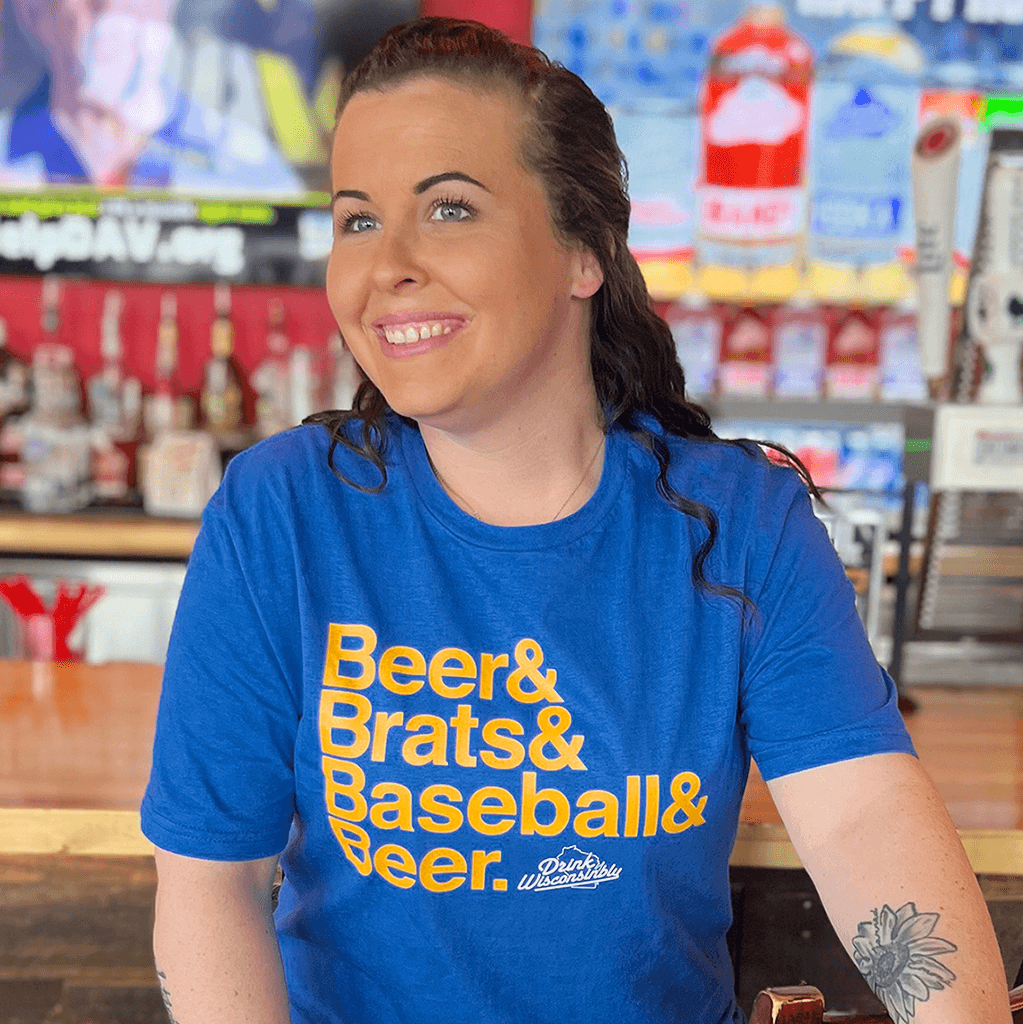 "Beer & Brats & Baseball & Beer" T-Shirt