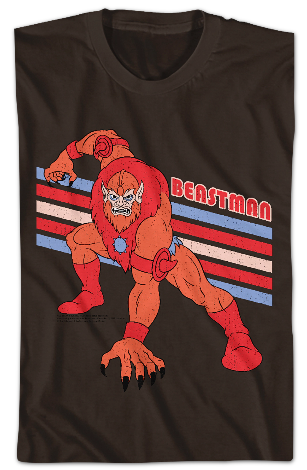 Retro Beast Man Masters of the Universe T-Shirt