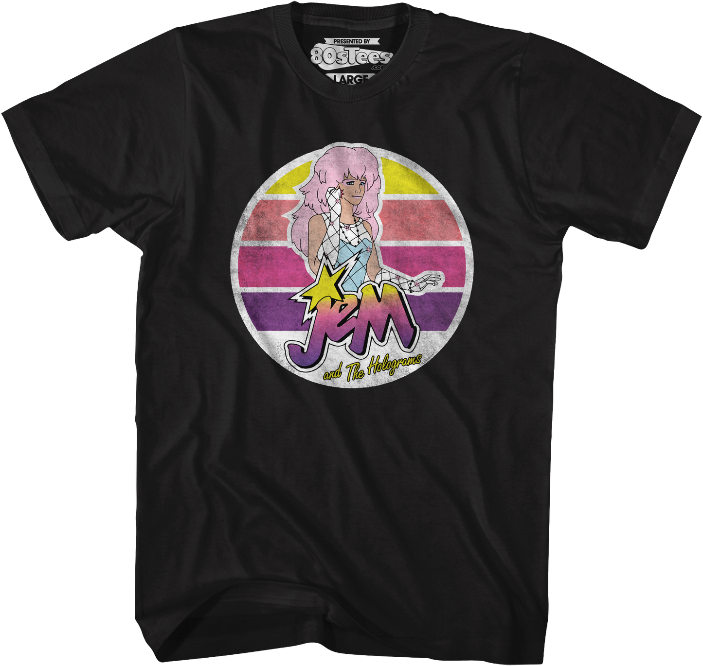 Retro Circle Jem T-Shirt
