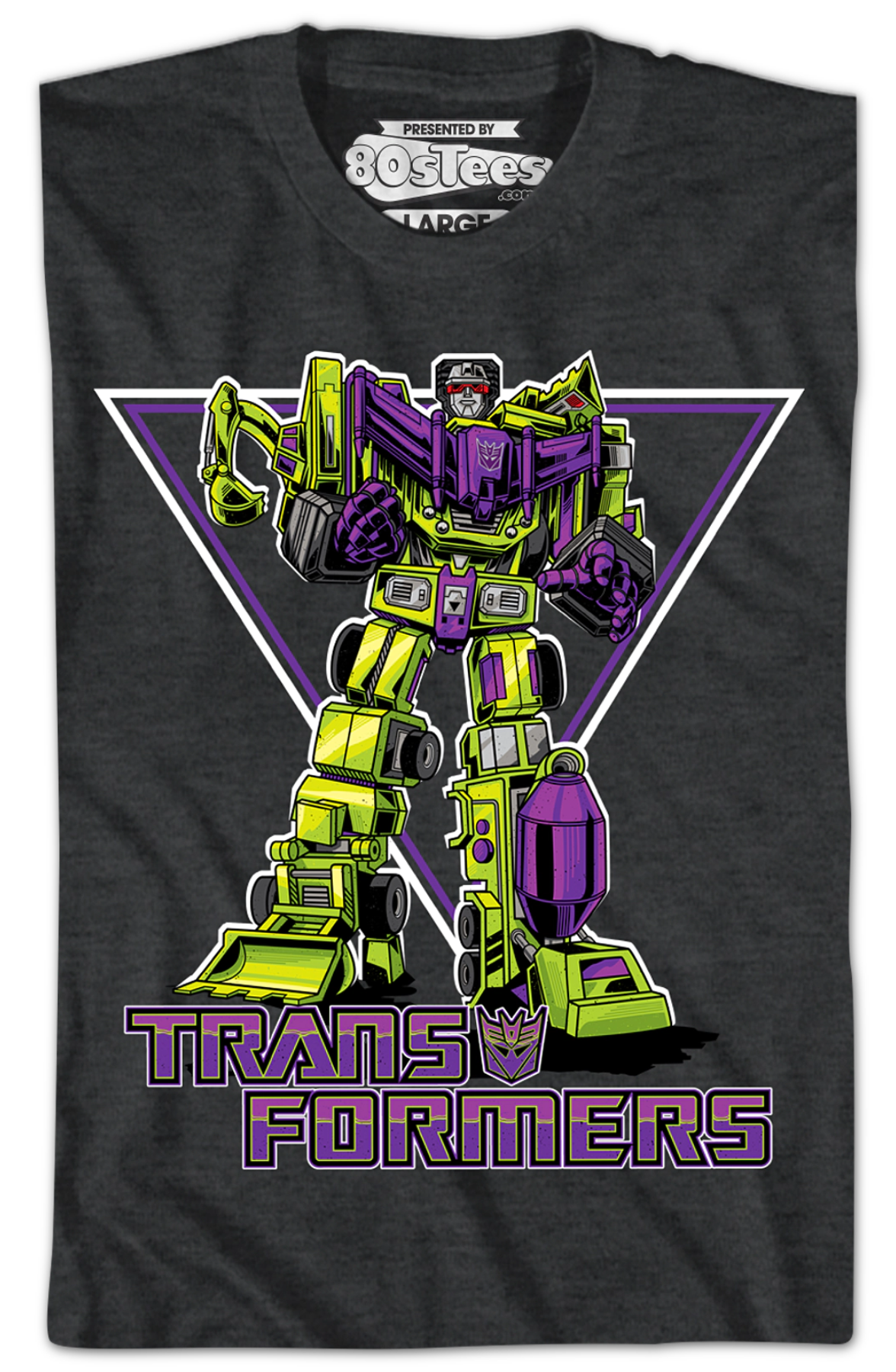 Retro Devastator Transformers T-Shirt