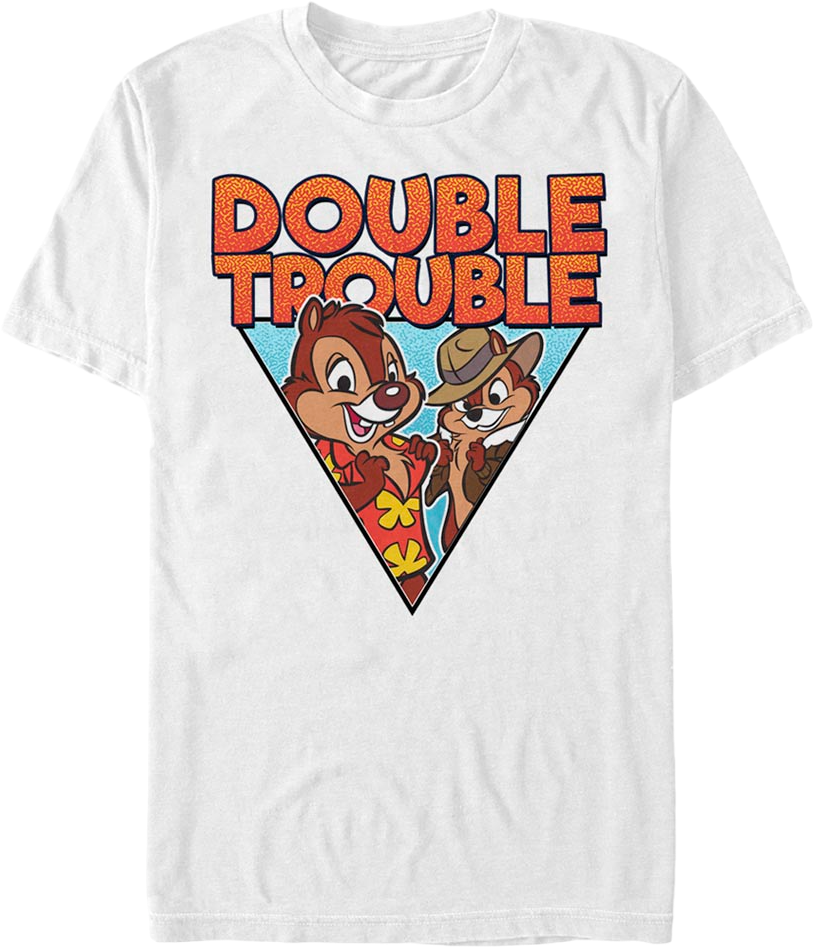 Retro Double Trouble Chip 'n Dale Rescue Rangers T-Shirt