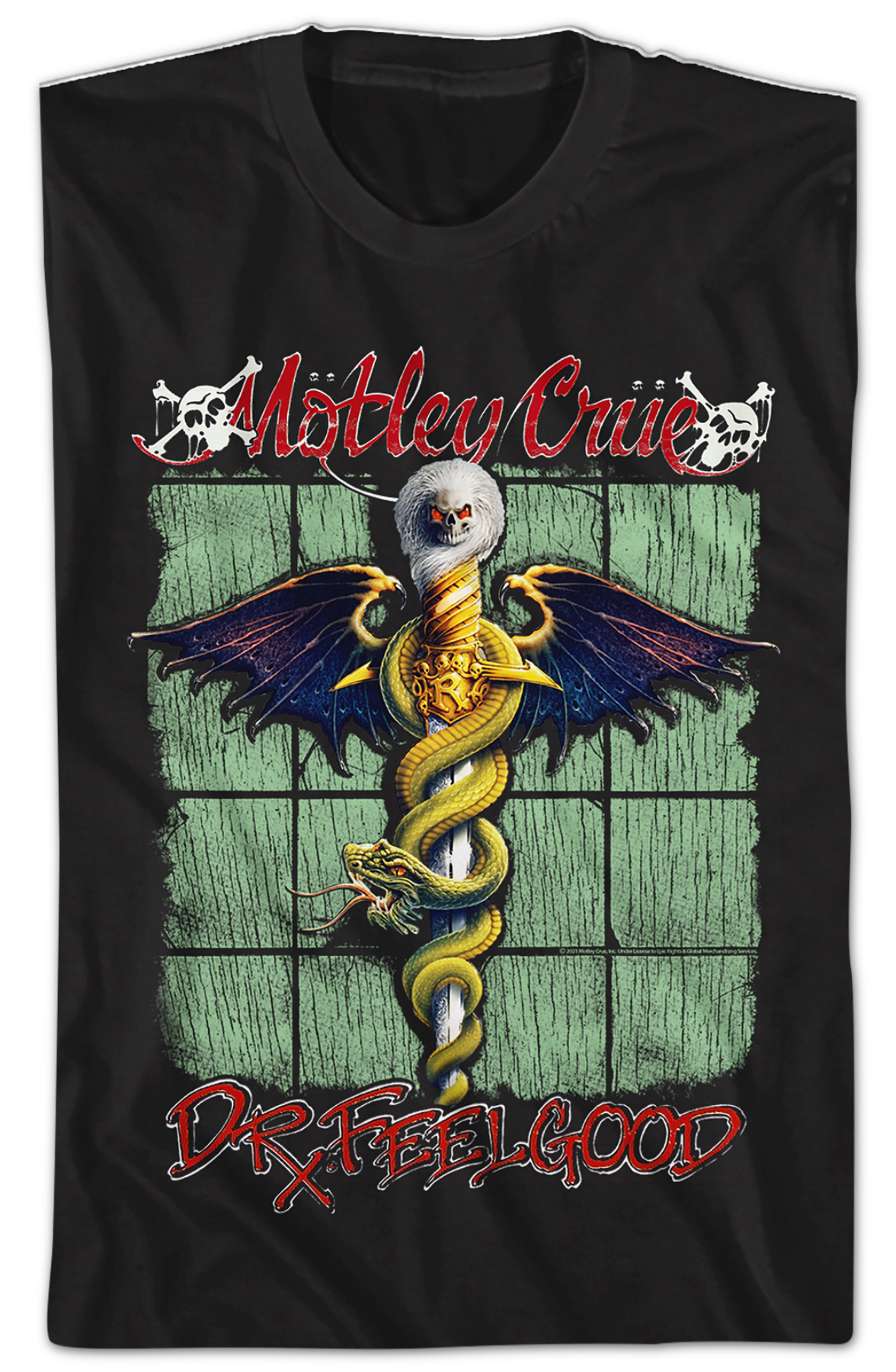 Retro Dr. Feelgood Motley Crue T-Shirt