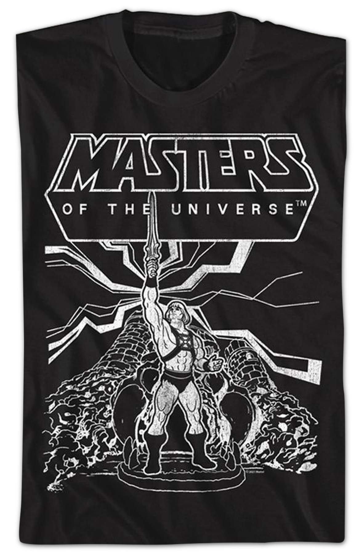Retro He-Man I Have the Power Masters of the Universe T-Shirt
