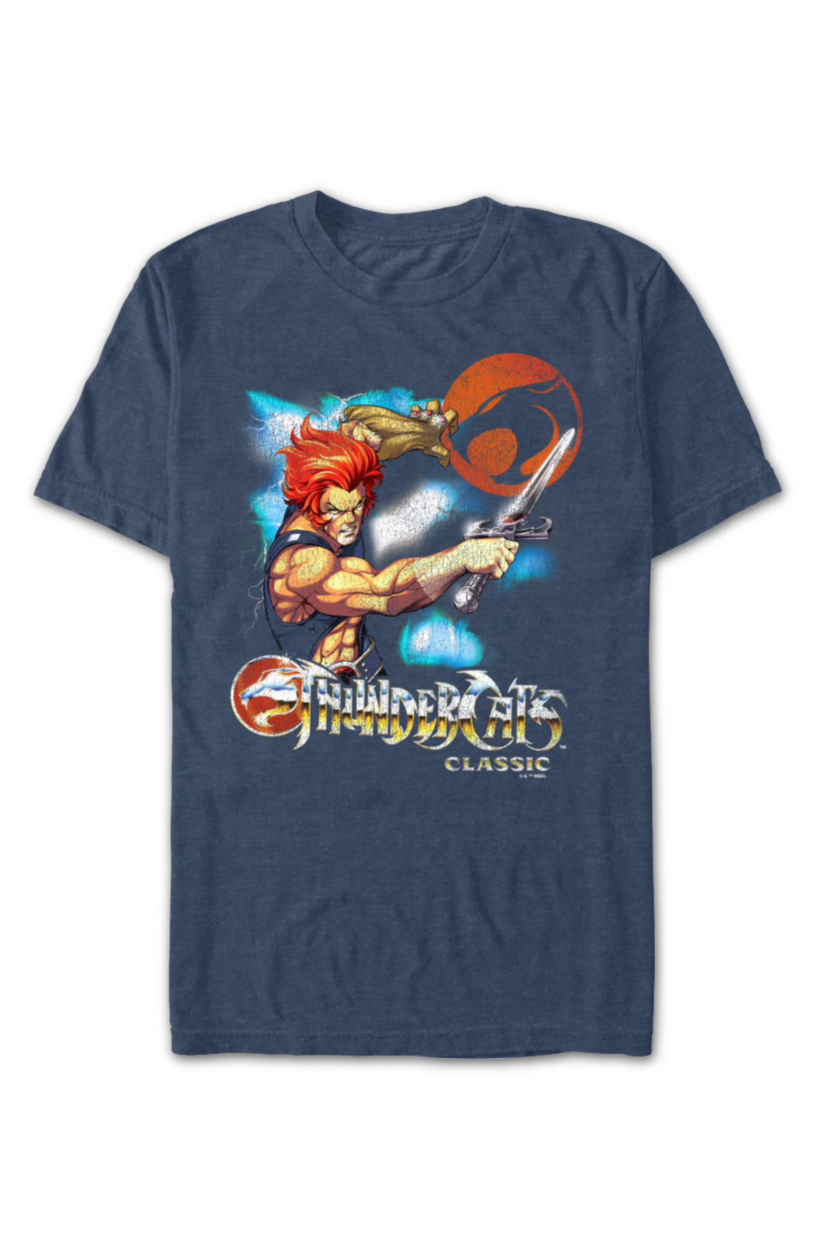 Retro Lion-O Sword of Omens ThunderCats T-Shirt