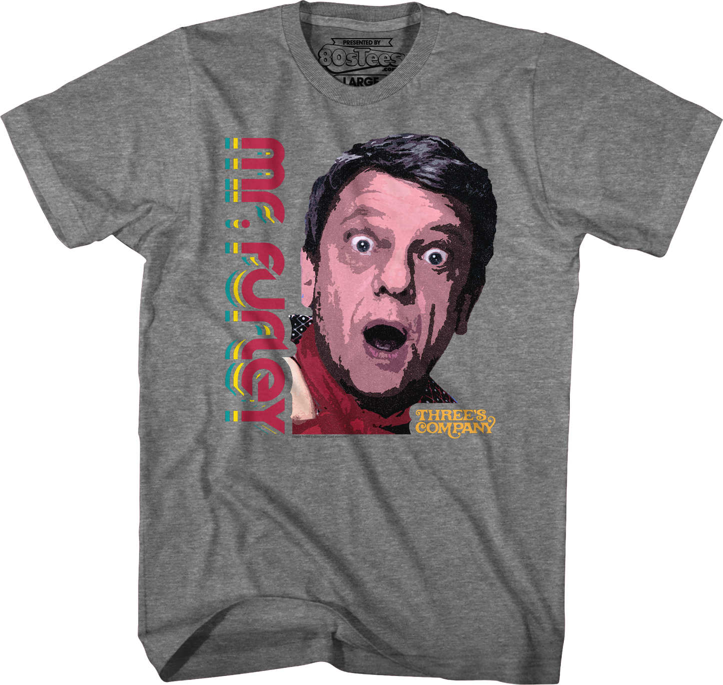 Retro Mr. Furley Three's Company T-Shirt