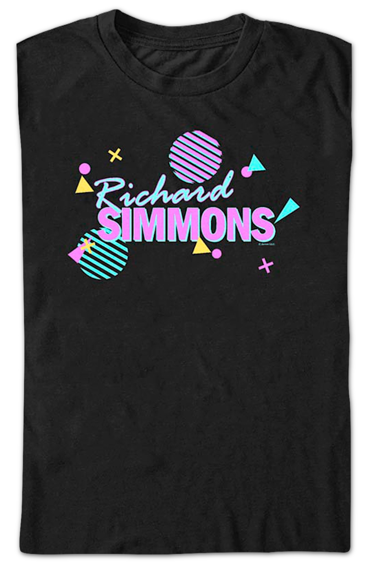 Retro Shapes Richard Simmons T-Shirt
