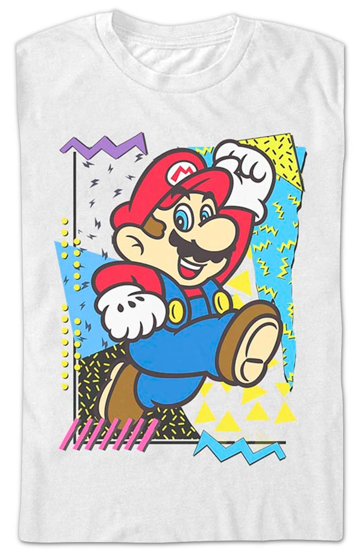 Retro Shapes Super Mario Bros. T-Shirt