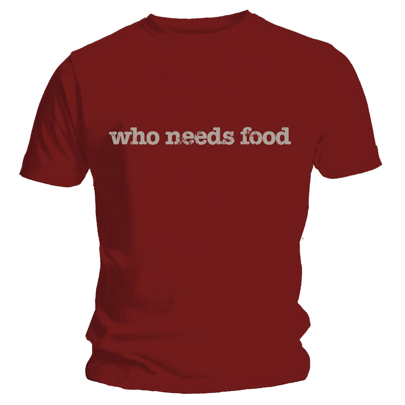 Festival T-shirts - Men's Who Needs Food T-shirt