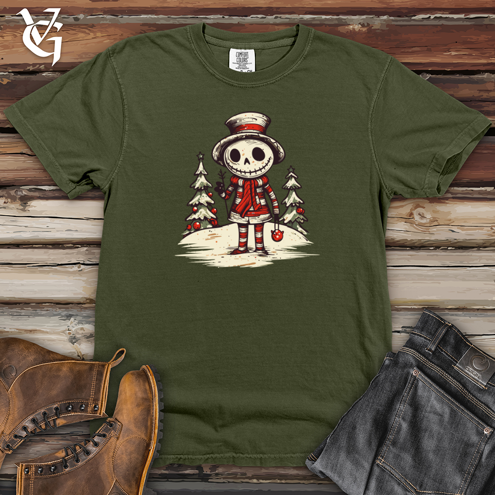 Surreal Candy Cane Frosty 01 Heavy Cotton Comfort Colors Tee