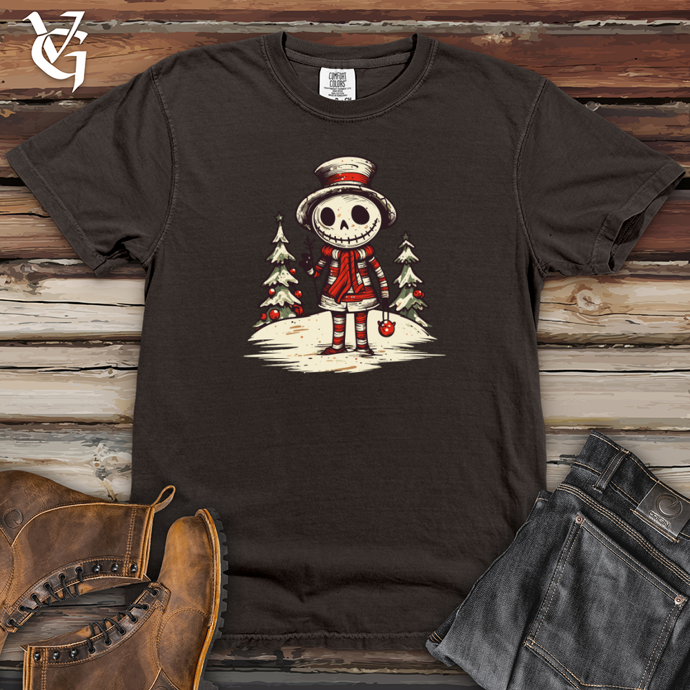 Surreal Candy Cane Frosty 01 Heavy Cotton Comfort Colors Tee