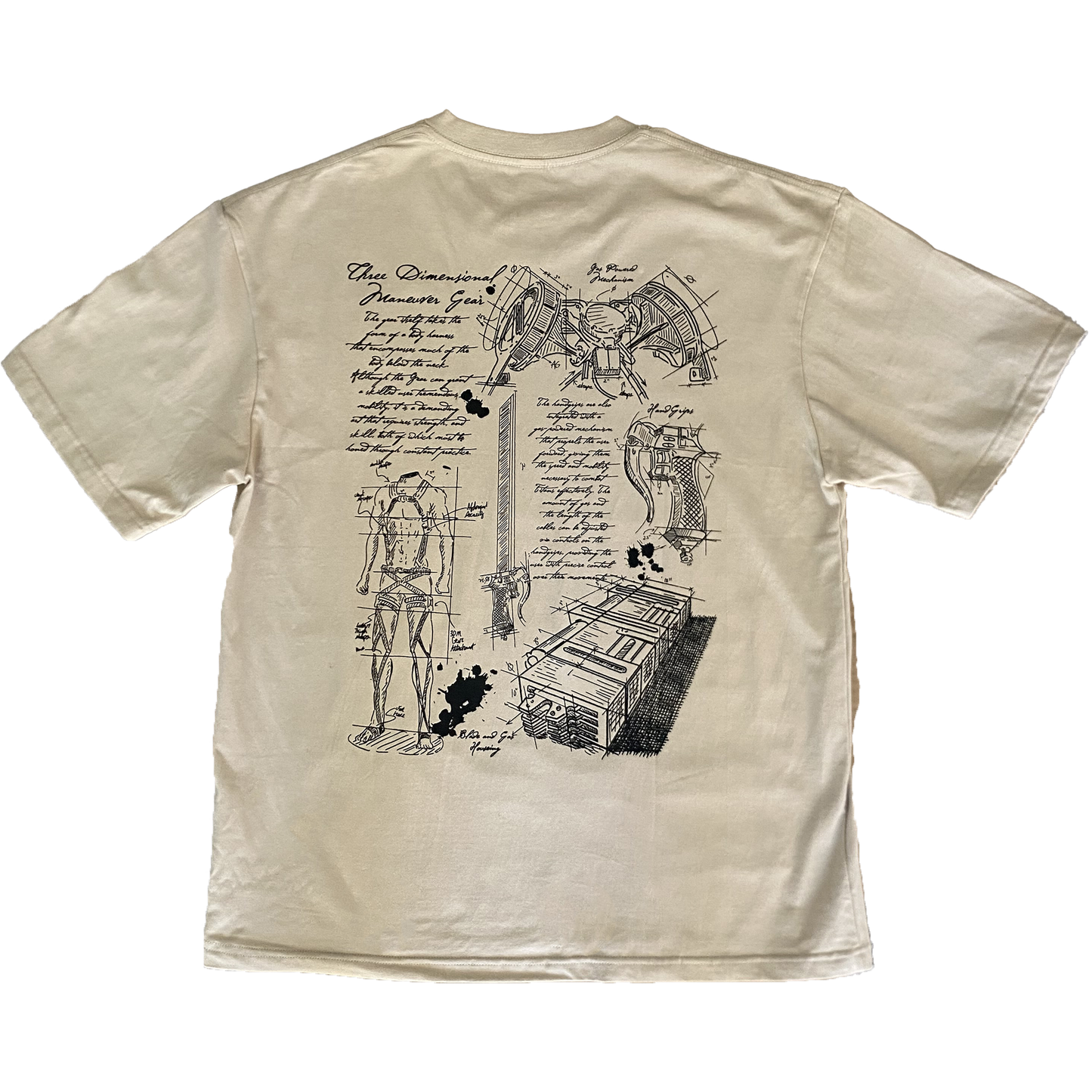 "Wings of Freedom" : DaVinci x AOT Shirt