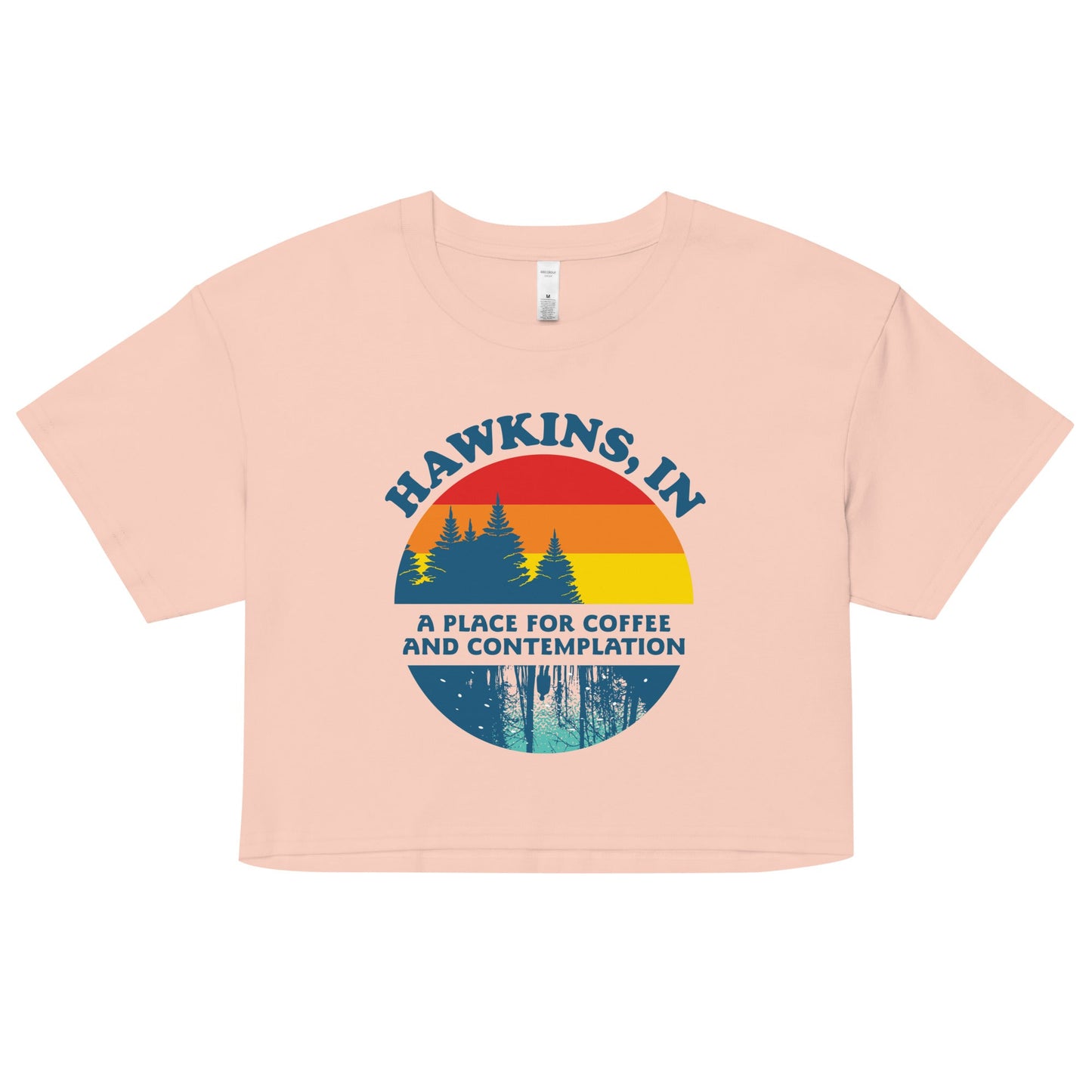 Hawkins Retro Women's Crop Tee