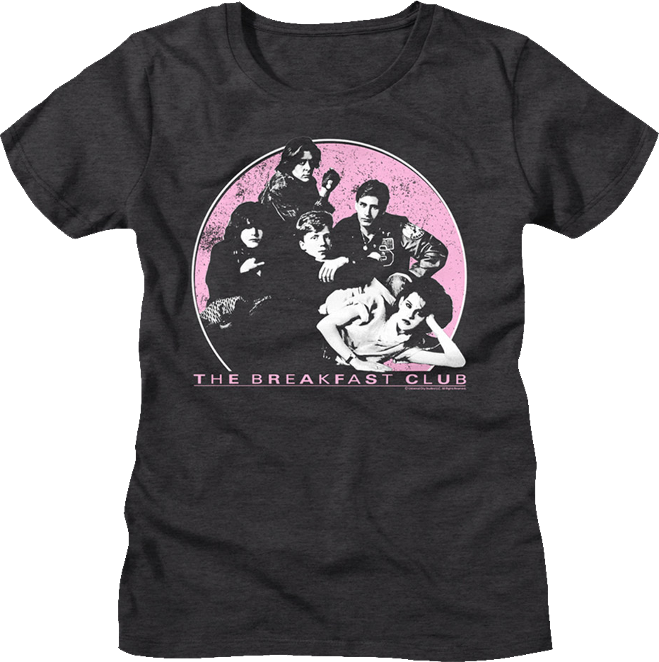 Womens Retro Poster Breakfast Club Shirt