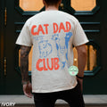 Cat Dad Cat Dad Tee Comfort Colors Cat Dad Club Back Tee Ca Cat Lover Cat Dad Pet Parent (1)