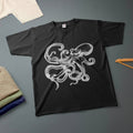 Octopus Ink Drawing Kraken Various Sizes Colours Tee Unisex T-shirt, Sweatshirt, Hoodie (1)