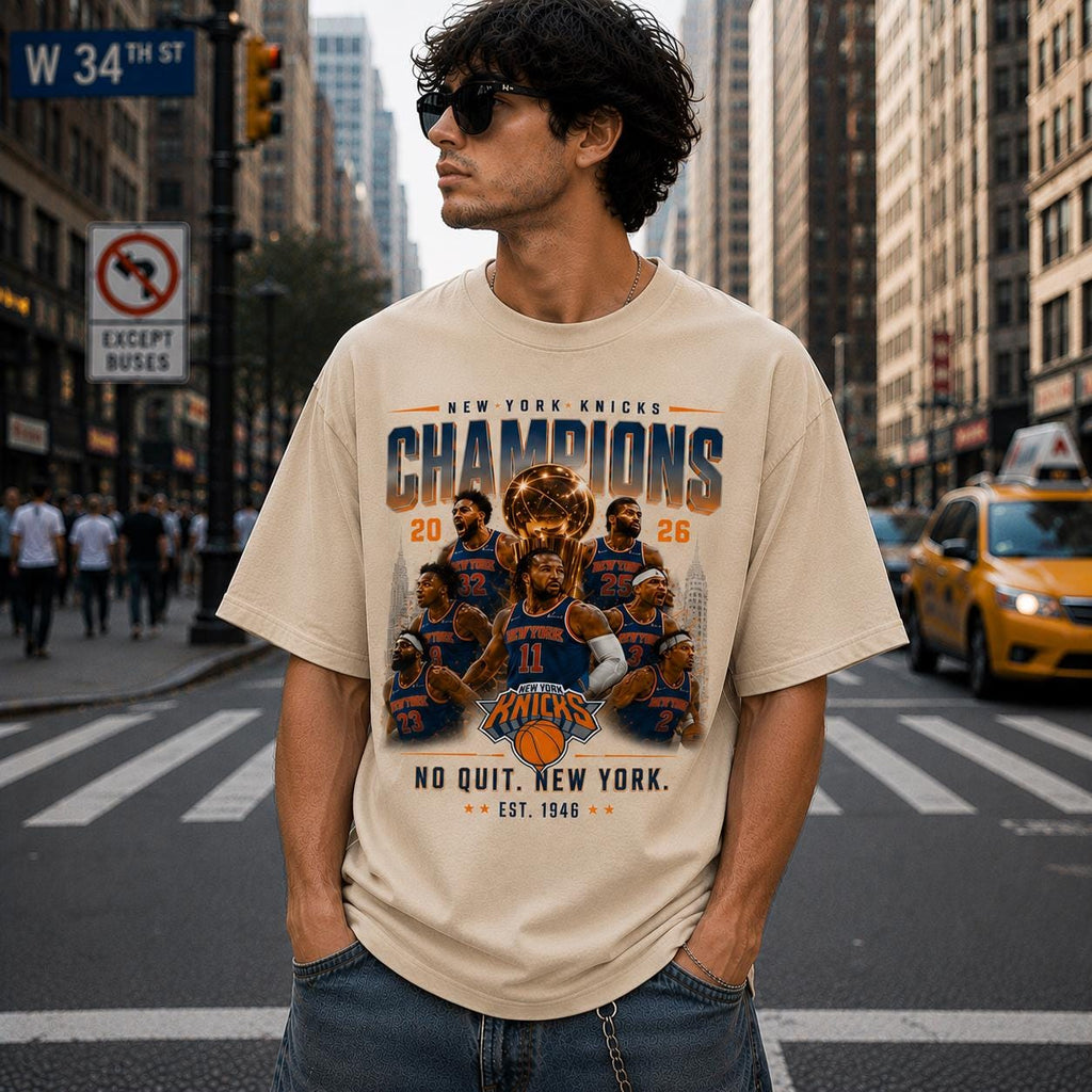 York Knicks 2026 Champions Vintage Basketball Fan Unisex T-shirt, Sweatshirt, Hoodie (1)