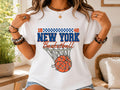 York Basketball 2026 Champions Retro Ny Finals Bound Tee York Basketball Game Day Ny Fan (1)