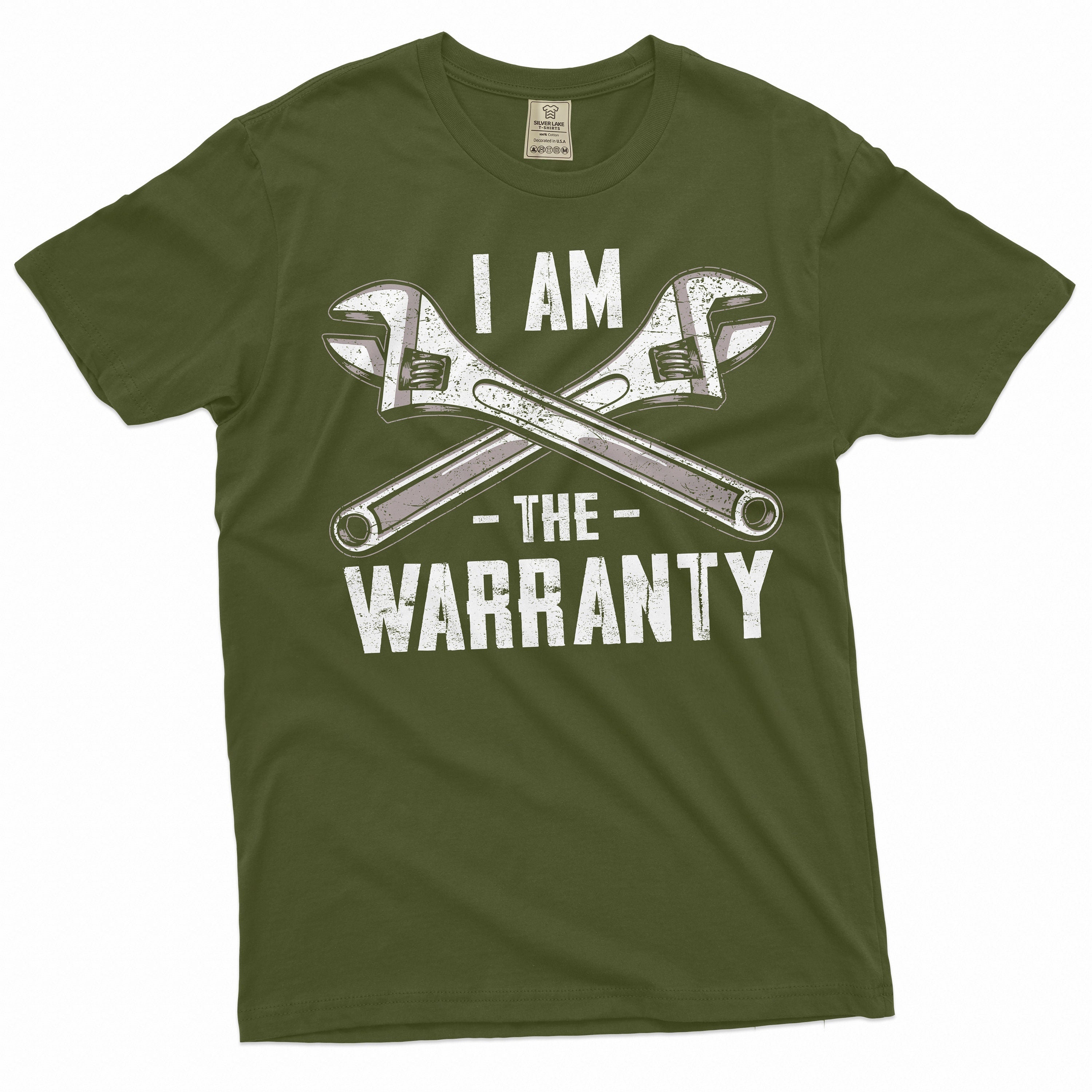 Am Warranty Father'S Day Dad Grandpa Papa Garage Mechanic Tee (1)