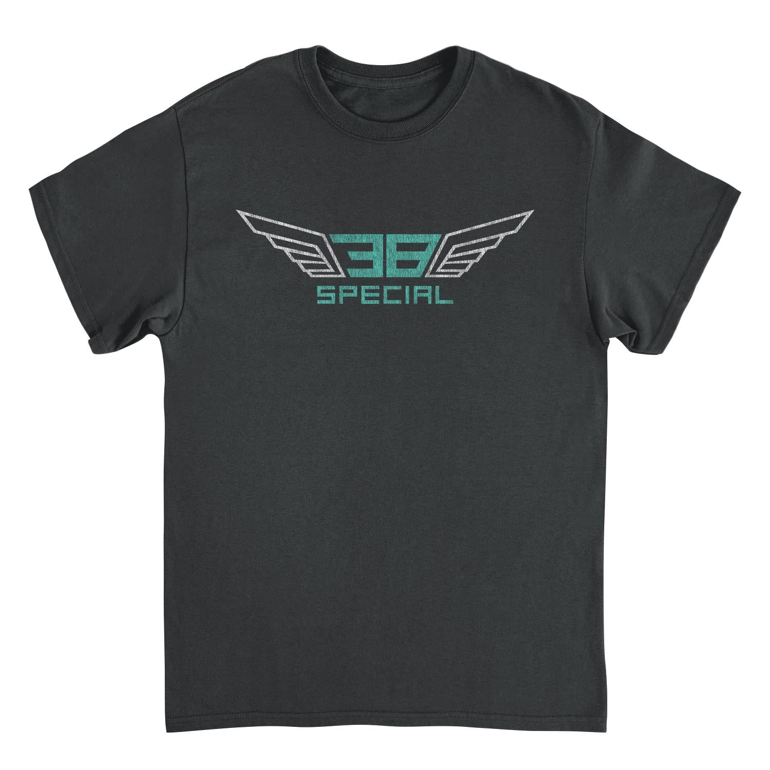 38 Special Wings White and Teal Mens T Shirt Black Hoodie, Sweatshirt | CiraTrend.com (Image 1)