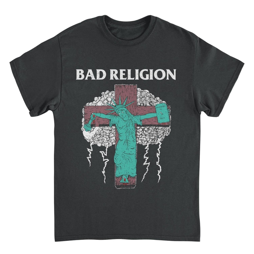 Bad Religion Liberty 91 Tour Back Mens T Shirt Black Hoodie, Sweatshirt | CiraTrend.com (Image 1)