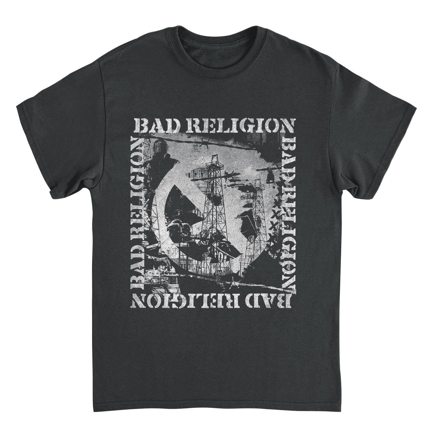 Bad Religion This Is Hell Front Mens T Shirt Black Hoodie, Sweatshirt | CiraTrend.com (Image 1)