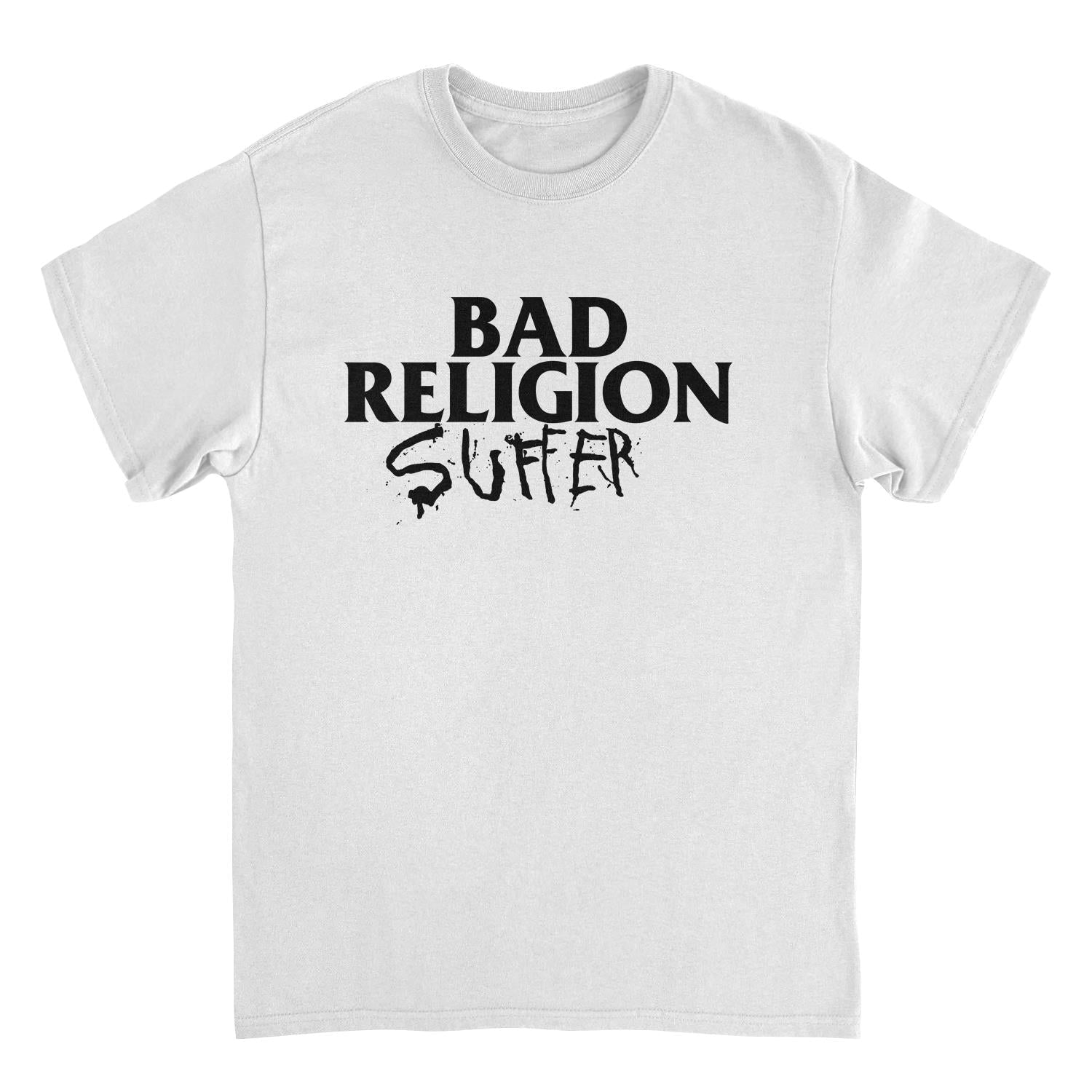Bad Religion Suffer 89 EU Tour Front Mens T Shirt White Hoodie, Sweatshirt | CiraTrend.com (Image 1)