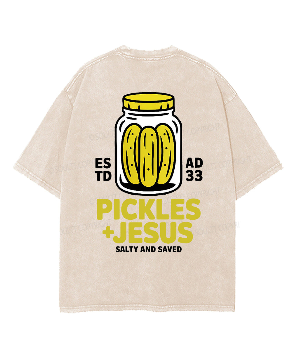 Salty And Saved Double Sided Unisex Washed Christian T-shirt Style008 Hoodie, Sweatshirt | CiraTrend.com (Image 5)