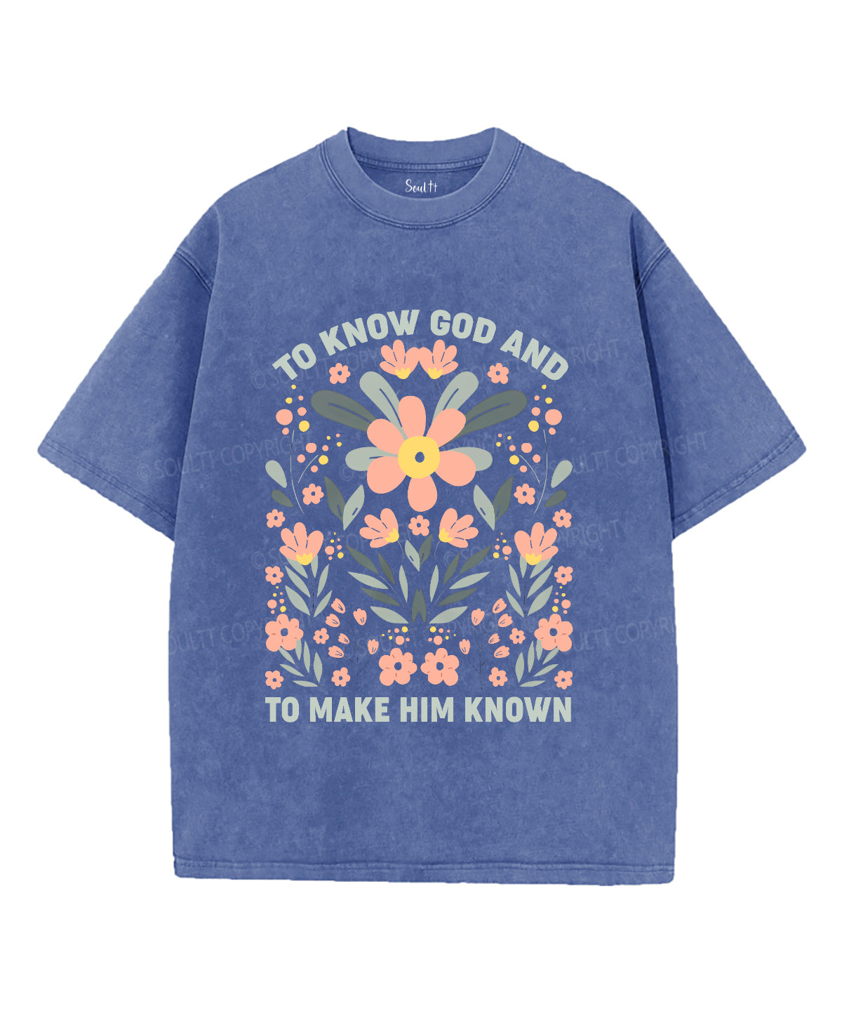 To Know God Unisex Washed Christian T-shirt Hoodie, Sweatshirt | CiraTrend.com (Image 5)