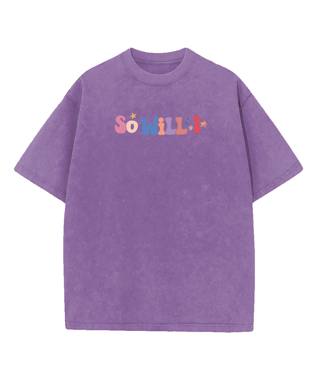 So Will I Double Sided Washed Christian T-shirt Style001 Hoodie, Sweatshirt | CiraTrend.com (Image 2)