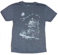 Howl's Moving Castle Mens T-Shirt - Moonlit Castle Image Hoodie, Sweatshirt | CiraTrend.com