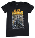 Black Panther Mens T-Shirt - Camo Forest Panther Under Yellow Logo Hoodie, Sweatshirt | CiraTrend.com