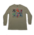 Avengers Mens Long Sleeve T-Shirt - Superhero Character Boxes & Names Hoodie, Sweatshirt | CiraTrend.com